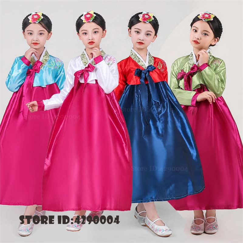 Korean Culture Lifestyle - Traditional Kids Hanbok Dress Korean Costume