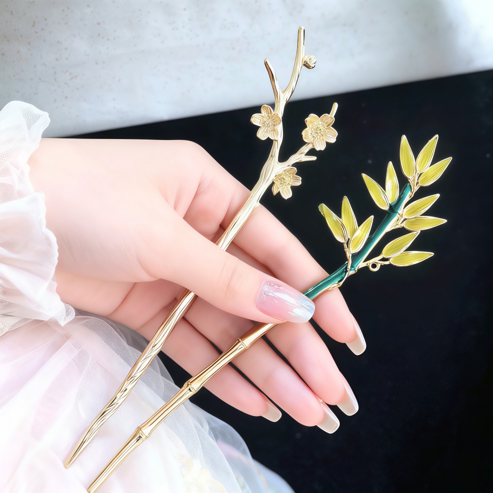Enamel Alloy Hairpin For Women - đánh giá và giá Hanbok Hair Pin