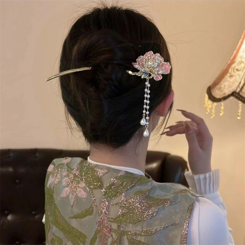 Tassel Hanfu Hair Chopsticks H - đánh giá và giá Hanbok Hair Pin