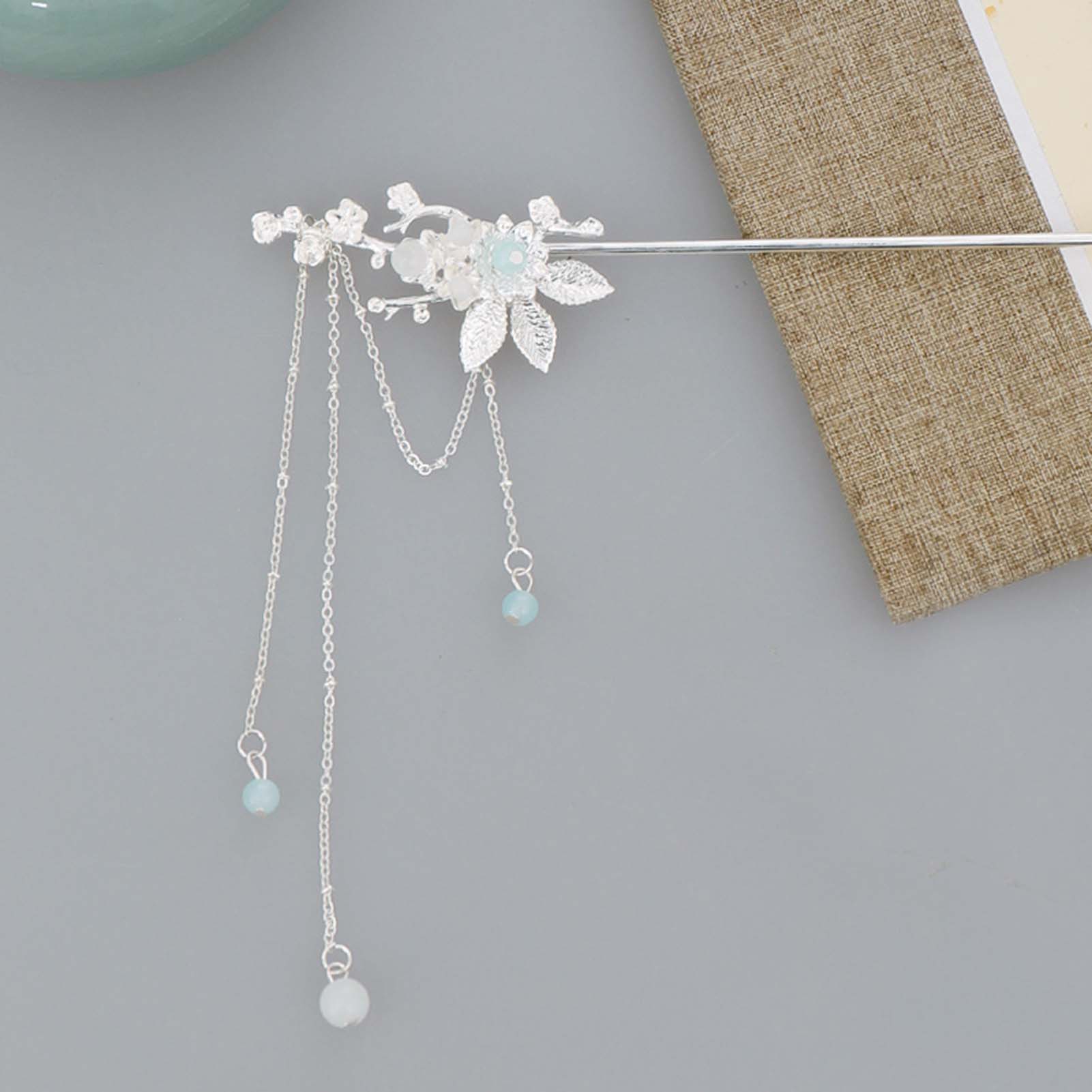 Chinese Style Alloy Hair Stick - đánh giá và giá Hanbok Hair Pin